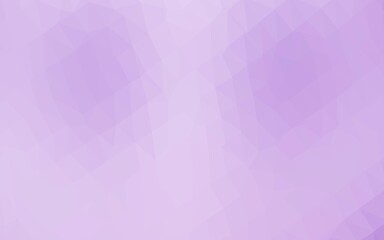 Fototapeta premium Light Purple vector triangle mosaic template.