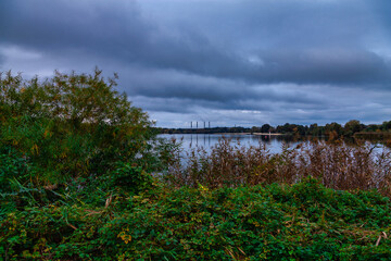 Obraz premium Allersee Wolfsburg