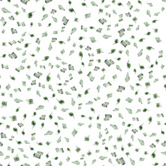 Money seamless pattern background. Hundred european euro.Business cash money falling. Euro money falling cash.