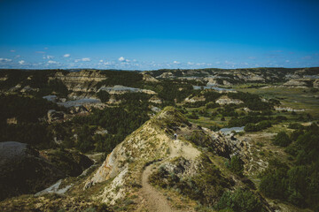 The badlands of North Dakota's Theodore Roosevelt National Park!