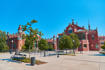 Hospital de la Santa Creu i Sant Pau in Barselona