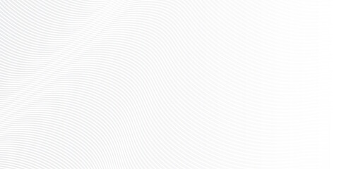 White grey abstract presentation background with wavy curve lines