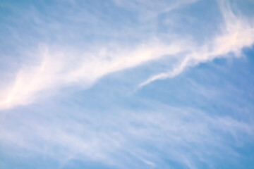 blue sky with clouds