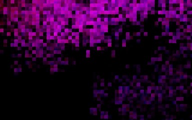 Dark Purple vector background with rectangles.