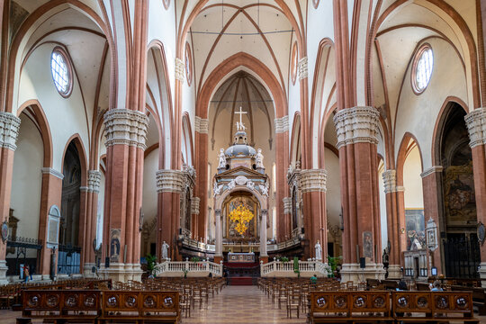 The Basilica San Petronio in Bologna