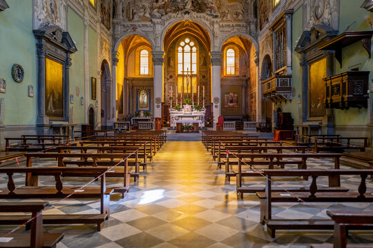 The San Domenico church in San Miniato
