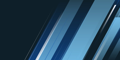 Dark blue modern presentation backgroun with halftone. Vector illustration design for presentation, banner, cover, web, flyer, card, poster, wallpaper, texture, slide, magazine, and powerpoint. 
