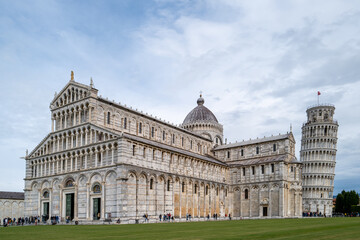 The leaning Tower in Pisa