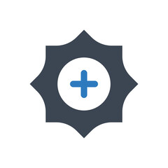 High brightness icon