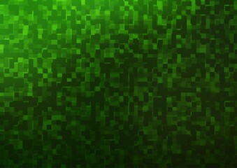 Light Green vector cover in polygonal style.