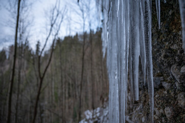 Hinanger Wasserfälle Winter