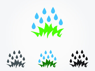 Obraz premium drop water illustration, 