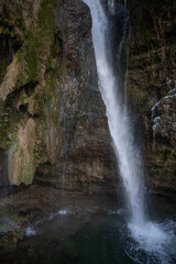 Fototapeta na wymiar Hinanger Wasserfälle Winter