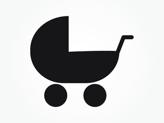 baby carriage icon