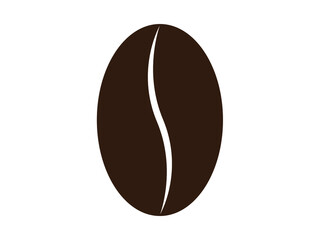 coffee beans isolated on white