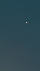 Obraz na płótnie Canvas New Moon Background