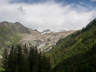 Fototapeta na wymiar Glacier du Tour in France. Beautiful for large prints!