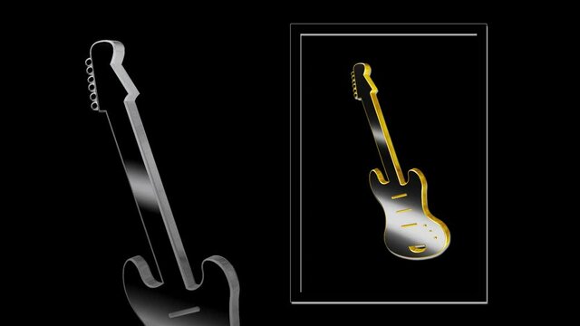 Instrumenty muzyczne - gitara elektryczna