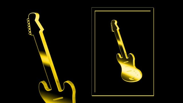 Instrumenty muzyczne - gitara elektryczna