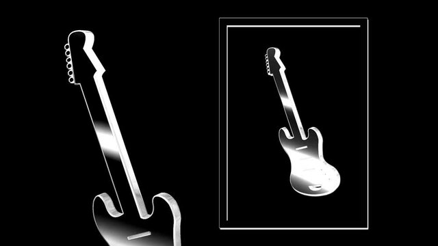 Instrumenty muzyczne - gitara elektryczna