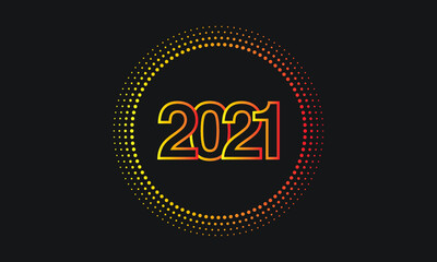 Fototapeta na wymiar 2021, new-year, new year, new year 2021, new , year, happy new year, Illustration , vector, art, black, colorful, sparkle, gold, circle, sale, card , greeting card, holiday, celebration, number, happy