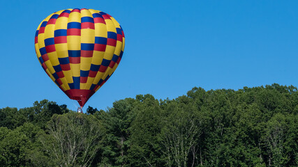 Early Morning Launch of Hot Air Balloon