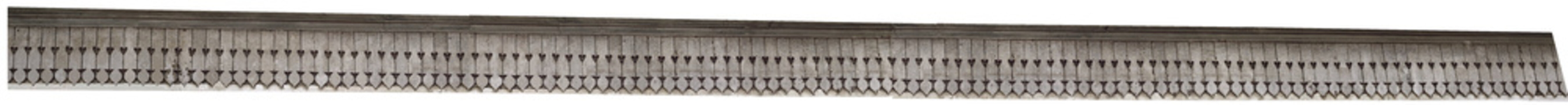 Creat18th century ornament of the Oryol region for the wind board of the roof
ed with GIMP