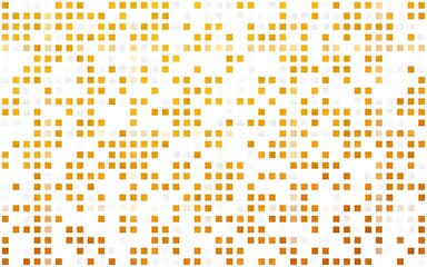 Light Yellow, Orange vector seamless background with rectangles.