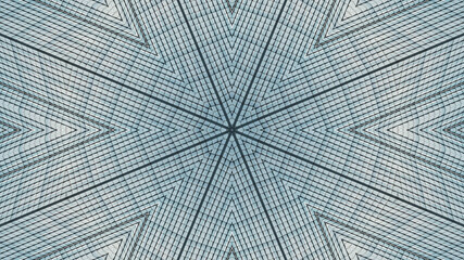 Abstract kaleidoscope background. Beautiful multicolor kaleidoscope texture. Unique kaleidoscope design.