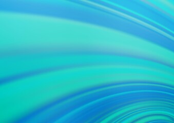 Light BLUE vector blurred shine abstract template.