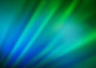 Fototapeta premium Light Blue, Green vector pattern with narrow lines.