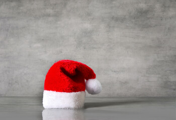 Santa hat. Christmas or New Year decoration