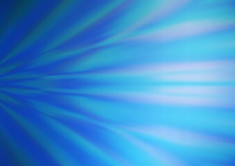 Fototapeta premium Light BLUE vector blurred bright template.