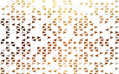 Light Orange vector texture in triangular style.