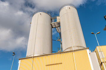 Details of a waste-to-energy plant.