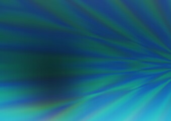 Light BLUE vector blurred shine abstract template.