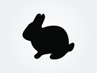 rabbit hare icon vector illustration eps10