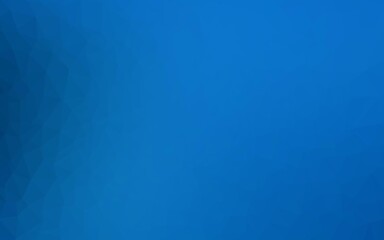 Dark BLUE vector blurry triangle texture.