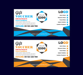 Gift Voucher Card Template Design