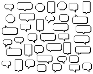 ゲームドット風吹き出し