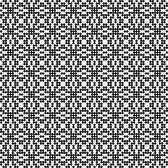 Abstract Cross Pattern Dots Logo generative computational art illustration