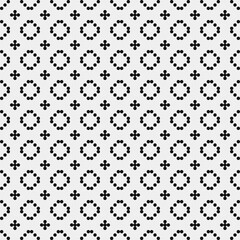 Abstract Cross Pattern Dots Logo generative computational art illustration