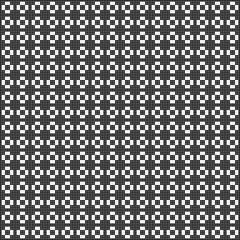 Abstract Cross Pattern Dots Logo generative computational art illustration