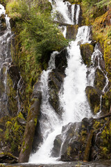 National Creek Falls in Southern Oregon Cascades