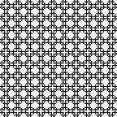 Abstract Cross Pattern Dots Logo generative computational art illustration