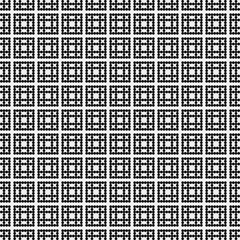 Fototapeta premium Abstract Cross Pattern Dots Logo generative computational art illustration