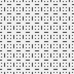 Abstract Cross Pattern Dots Logo generative computational art illustration