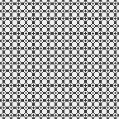 Abstract Cross Pattern Dots Logo generative computational art illustration