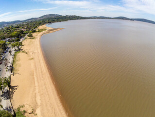 Aeroview of Ipanema beach