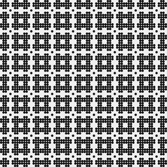 Abstract Cross Pattern Dots Logo generative computational art illustration